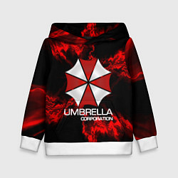 Толстовка-худи детская UMBRELLA CORP, цвет: 3D-белый