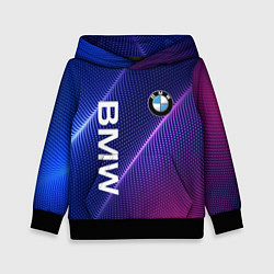Толстовка-худи детская BMW, цвет: 3D-черный