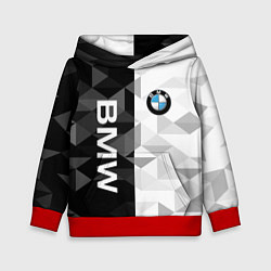 Толстовка-худи детская BMW, цвет: 3D-красный