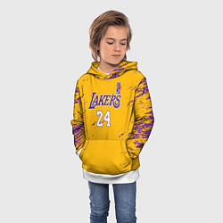 Толстовка-худи детская KOBE BRYANT, цвет: 3D-белый — фото 2