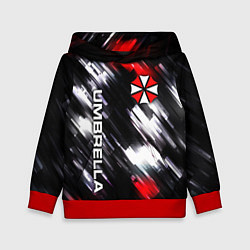 Толстовка-худи детская UMBRELLA CORPORATION, цвет: 3D-красный