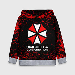 Толстовка-худи детская UMBRELLA CORPORATION, цвет: 3D-меланж