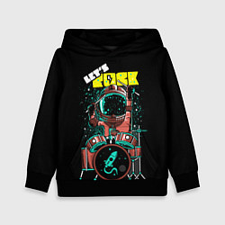 Толстовка-худи детская Lets Rock, цвет: 3D-черный