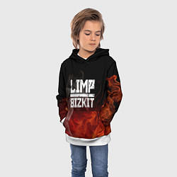 Толстовка-худи детская LIMP BIZKIT, цвет: 3D-белый — фото 2