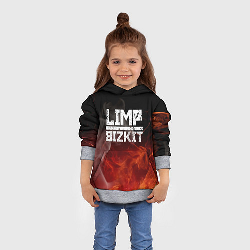 Детская толстовка LIMP BIZKIT / 3D-Меланж – фото 4