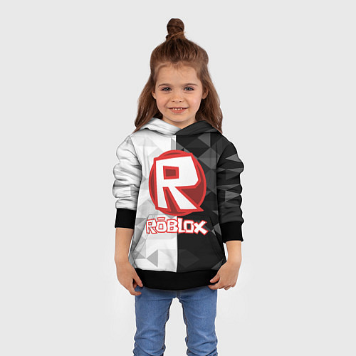 Детская толстовка ROBLOX / 3D-Черный – фото 4