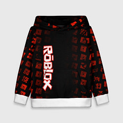 Толстовка-худи детская Roblox, цвет: 3D-белый