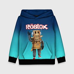 Толстовка-худи детская ROBLOX, цвет: 3D-черный