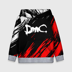 Толстовка-худи детская DEVIL MAY CRY DMC, цвет: 3D-меланж
