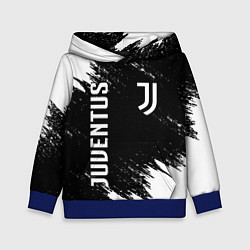Толстовка-худи детская JUVENTUS, цвет: 3D-синий