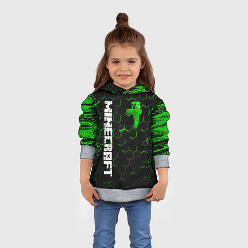 Детская толстовка MINECRAFT / 3D-Меланж – фото 4