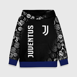 Толстовка-худи детская JUVENTUS, цвет: 3D-синий