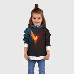 Толстовка-худи детская The Division 2, цвет: 3D-белый — фото 2