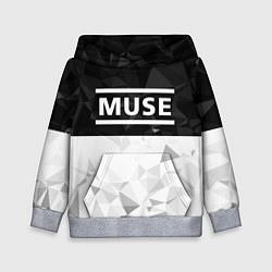 Толстовка-худи детская Muse, цвет: 3D-меланж