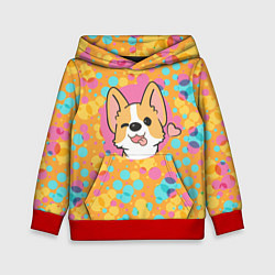 Детская толстовка Милый корги