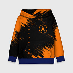 Толстовка-худи детская HALF-LIFE, цвет: 3D-синий
