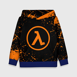 Толстовка-худи детская HALF-LIFE, цвет: 3D-синий