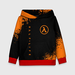Толстовка-худи детская HALF-LIFE, цвет: 3D-красный