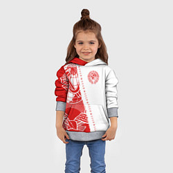 Толстовка-худи детская СССР, цвет: 3D-меланж — фото 2