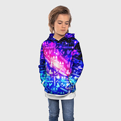 Толстовка-худи детская FORTNITE&MARSMELLO COSMO, цвет: 3D-белый — фото 2