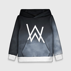 Толстовка-худи детская Alan Walker, цвет: 3D-белый