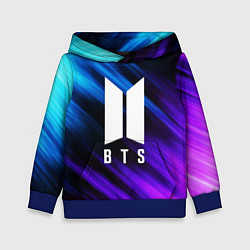Толстовка-худи детская BTS, цвет: 3D-синий