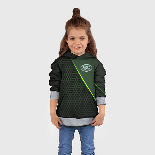 Детская толстовка Land Rover / 3D-Меланж – фото 4