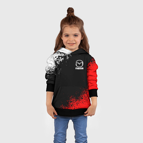 Детская толстовка MAZDA / 3D-Черный – фото 4