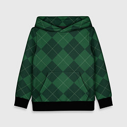 Толстовка-худи детская ДЕНЬ СВЯТОГО ПАТРИКА, цвет: 3D-черный