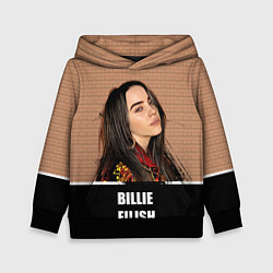 Толстовка-худи детская Billie Eilish, цвет: 3D-черный