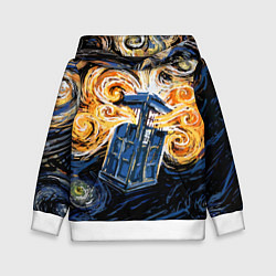Детская толстовка Van Gogh Tardis