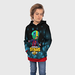 Толстовка-худи детская Leon Messi Brawl Stars, цвет: 3D-красный — фото 2
