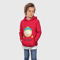 Толстовка-худи детская ЮЖНЫЙ ПАРК, цвет: 3D-белый — фото 2