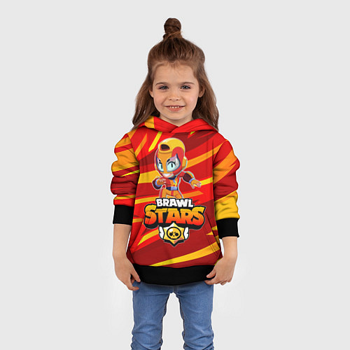 Детская толстовка BRAWL STARS MAX / 3D-Черный – фото 4