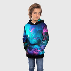 Толстовка-худи детская Fantasy, цвет: 3D-черный — фото 2