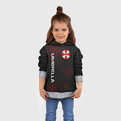 Толстовка-худи детская UMBRELLA CORP, цвет: 3D-меланж — фото 2