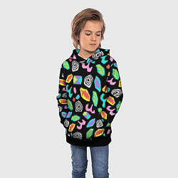 Толстовка-худи детская STRANGER THINGS, цвет: 3D-черный — фото 2