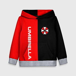 Толстовка-худи детская Umbrella Corporation, цвет: 3D-меланж