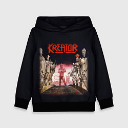 Толстовка-худи детская Kreator 16, цвет: 3D-черный