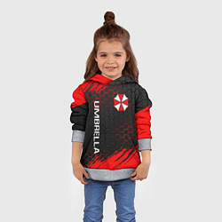Толстовка-худи детская UMBRELLA CORP, цвет: 3D-меланж — фото 2