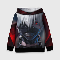 Толстовка-худи детская TOKYO GHOUL, цвет: 3D-черный