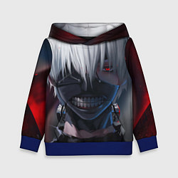 Толстовка-худи детская TOKYO GHOUL, цвет: 3D-синий