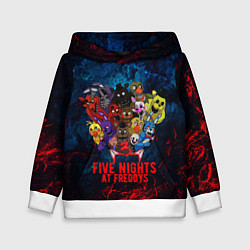 Толстовка-худи детская Five Nights At Freddys, цвет: 3D-белый
