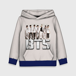 Толстовка-худи детская BTS, цвет: 3D-синий