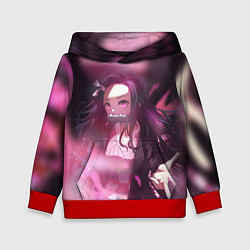 Толстовка-худи детская NEZUKO, цвет: 3D-красный