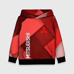 Толстовка-худи детская MITSUBISHI, цвет: 3D-черный