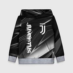 Толстовка-худи детская JUVENTUS, цвет: 3D-меланж