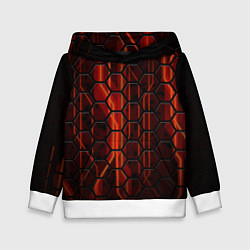 Детская толстовка Огненные соты