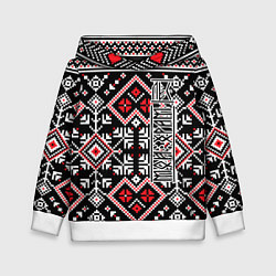 Толстовка-худи детская Лес мой храм, цвет: 3D-белый