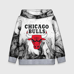 Толстовка-худи детская CHICAGO BULLS, цвет: 3D-меланж